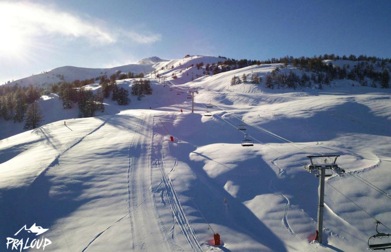 Studio Chaleureux A Uvernet Fours 25M² Avec Vue Montagne Eksteriør billede