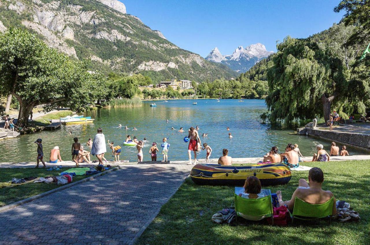 Studio Chaleureux A Uvernet Fours 25M² Avec Vue Montagne Eksteriør billede