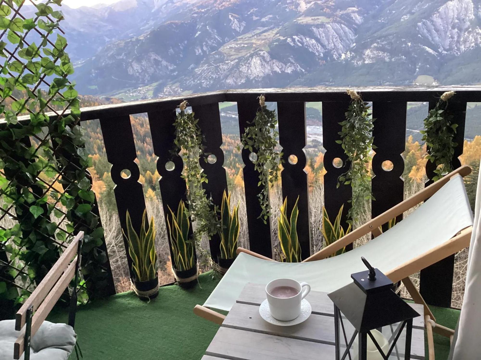 Studio Chaleureux A Uvernet Fours 25M² Avec Vue Montagne Eksteriør billede