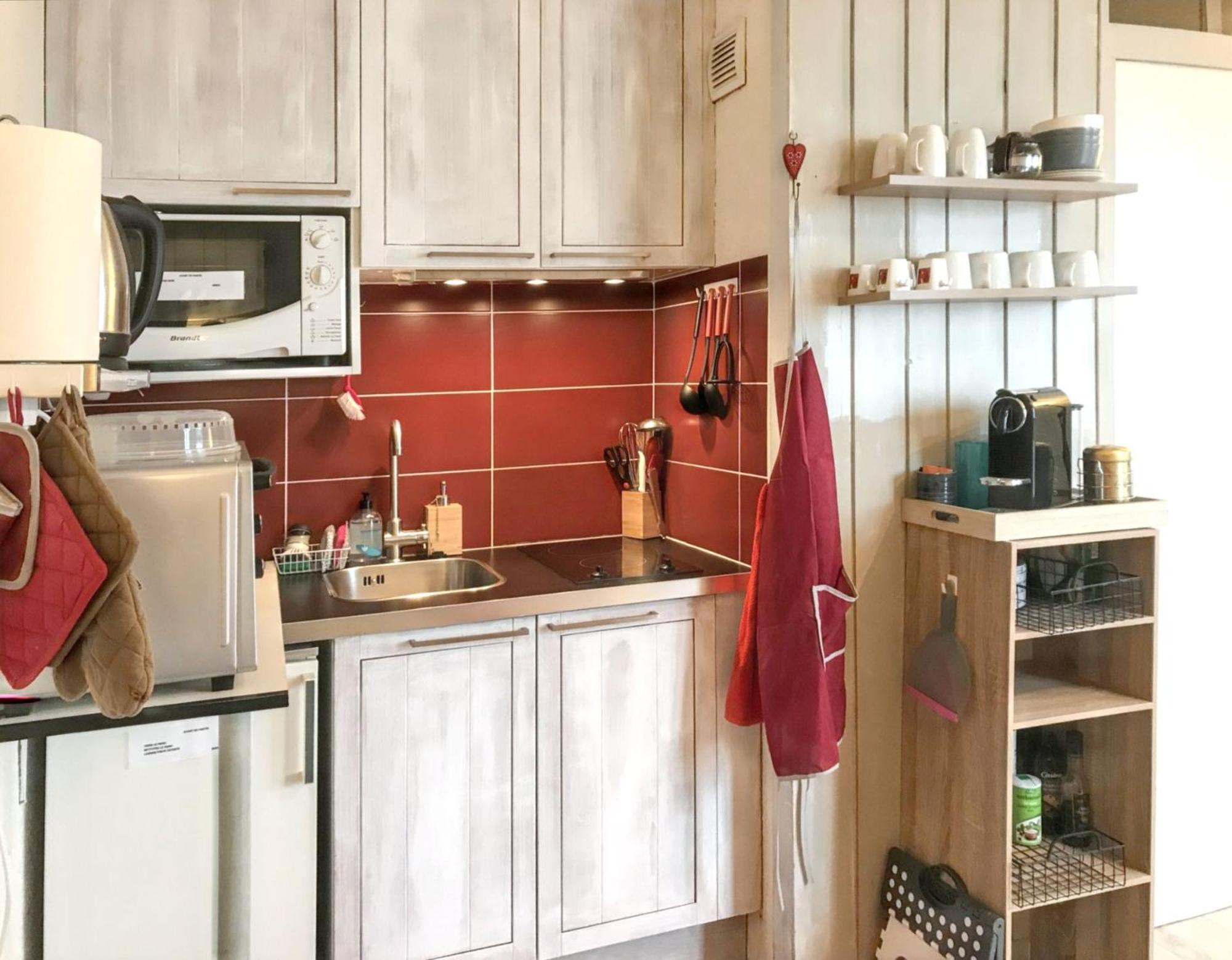 Studio Chaleureux A Uvernet Fours 25M² Avec Vue Montagne Eksteriør billede
